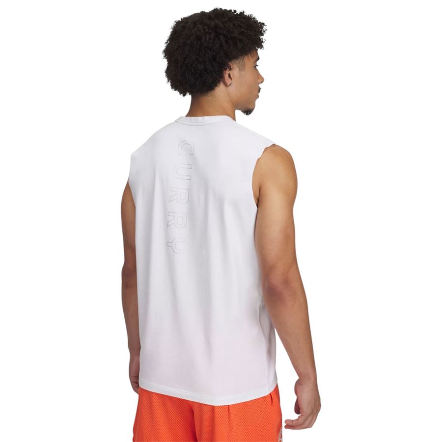 T-shirt senza maniche Curry da uomo Under Armour | 13903520100
